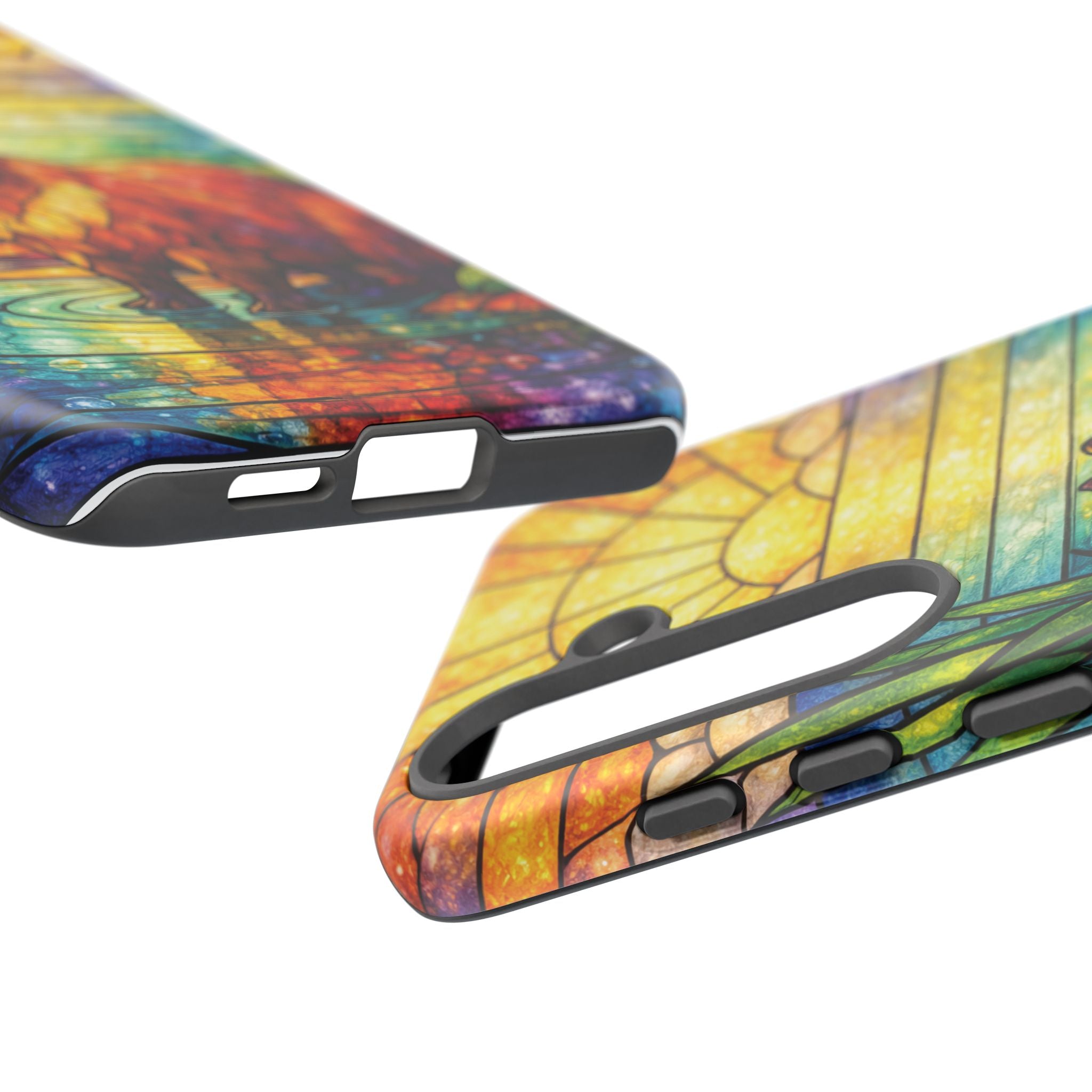 Capybara Stained Glass Galaxy Phone Case — "Tough Cases"