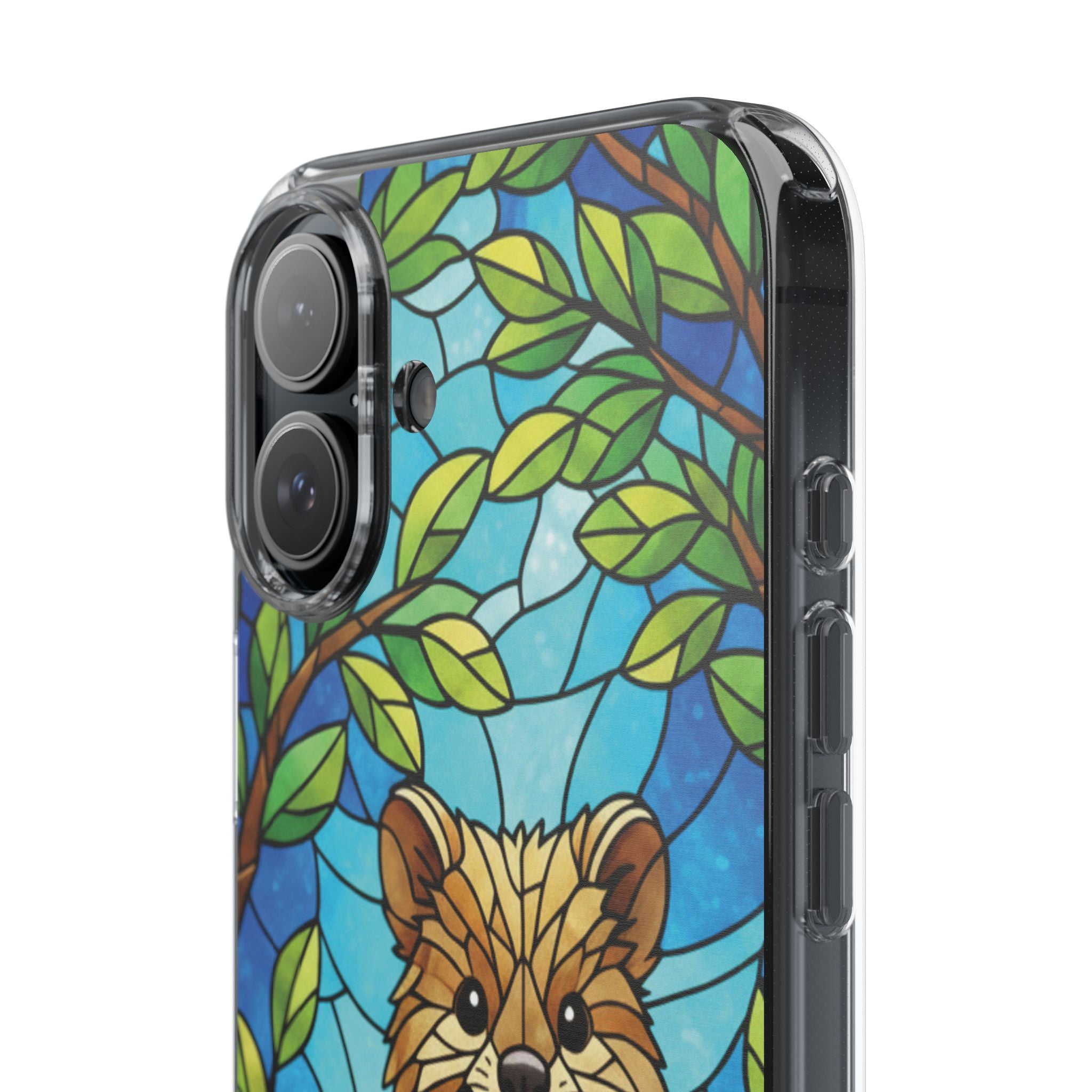 Quokka Phone Case Design Art Mobile Cover Phone Protection Device Skin Animal Print Stained Glass Art Australian Wildlife Gift Idea Phone