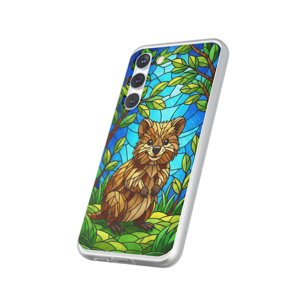 Colorful Quokka Flexi Cases - Cute Animal Phone Case, Quokka Phone Sleeve, Nature Lover Gift, Eco-Friendly Case, Unique Phone Accessory