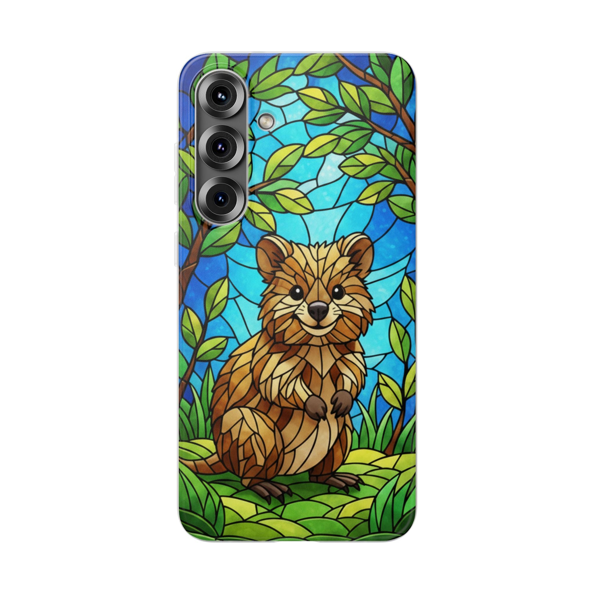 Colorful Quokka Flexi Cases - Cute Animal Phone Case, Quokka Phone Sleeve, Nature Lover Gift, Eco-Friendly Case, Unique Phone Accessory