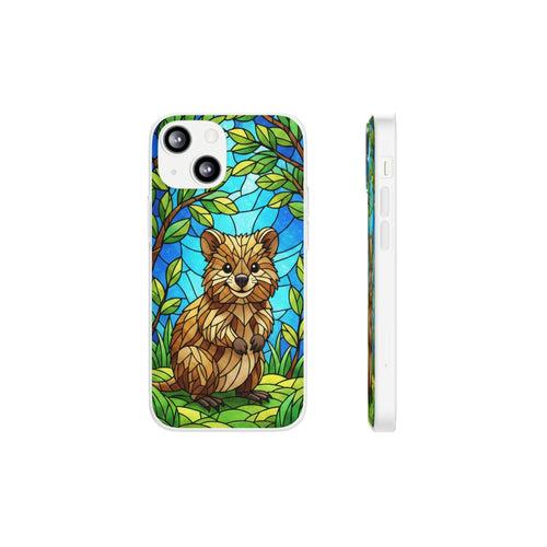 Colorful Quokka Flexi Cases - Cute Animal Phone Case, Quokka Phone Sleeve, Nature Lover Gift, Eco-Friendly Case, Unique Phone Accessory