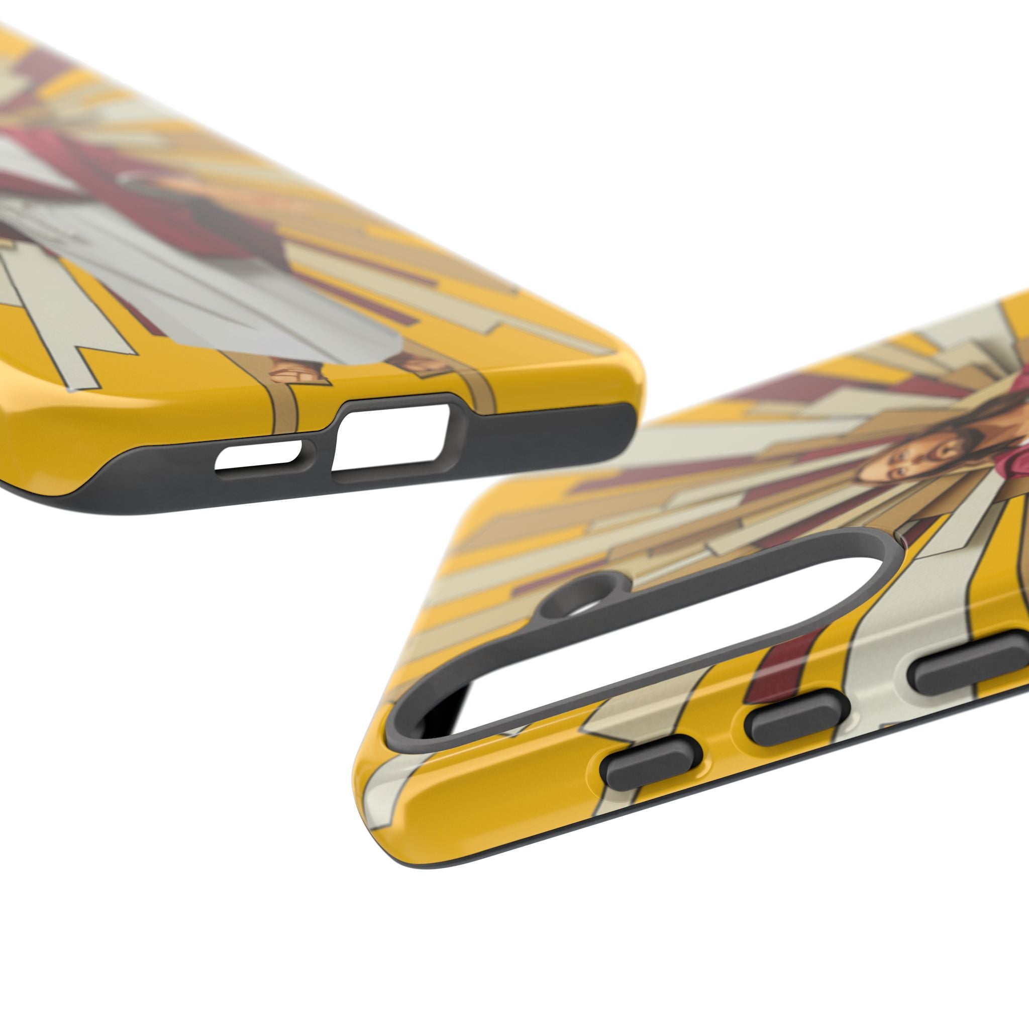 Radiant Jesus Art Phone Case | Christian Faith Inspirational Protective Cover