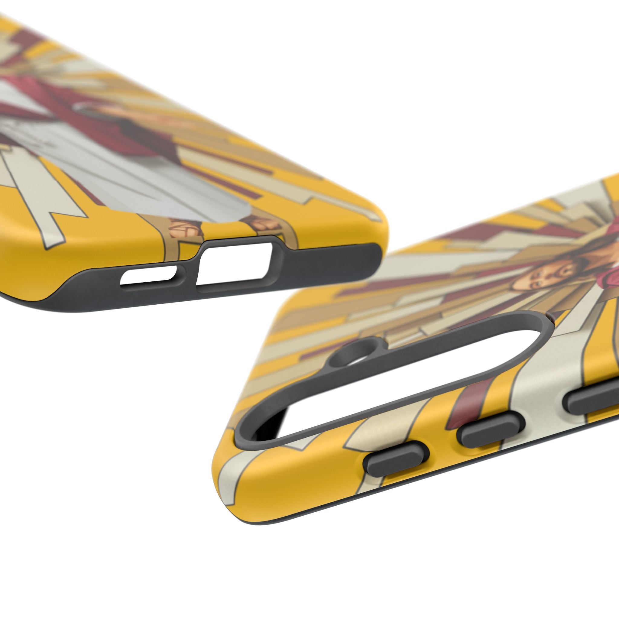 Radiant Jesus Art Phone Case | Christian Faith Inspirational Protective Cover