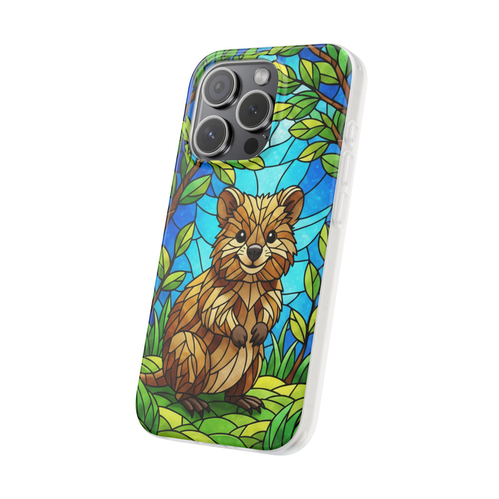 Colorful Quokka Flexi Cases - Cute Animal Phone Case, Quokka Phone Sleeve, Nature Lover Gift, Eco-Friendly Case, Unique Phone Accessory