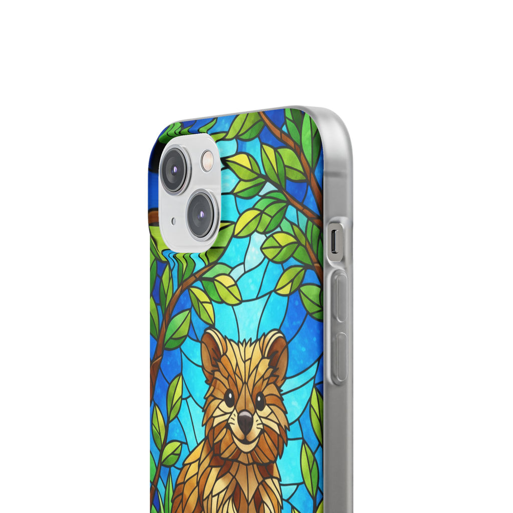 Colorful Quokka Flexi Cases - Cute Animal Phone Case, Quokka Phone Sleeve, Nature Lover Gift, Eco-Friendly Case, Unique Phone Accessory