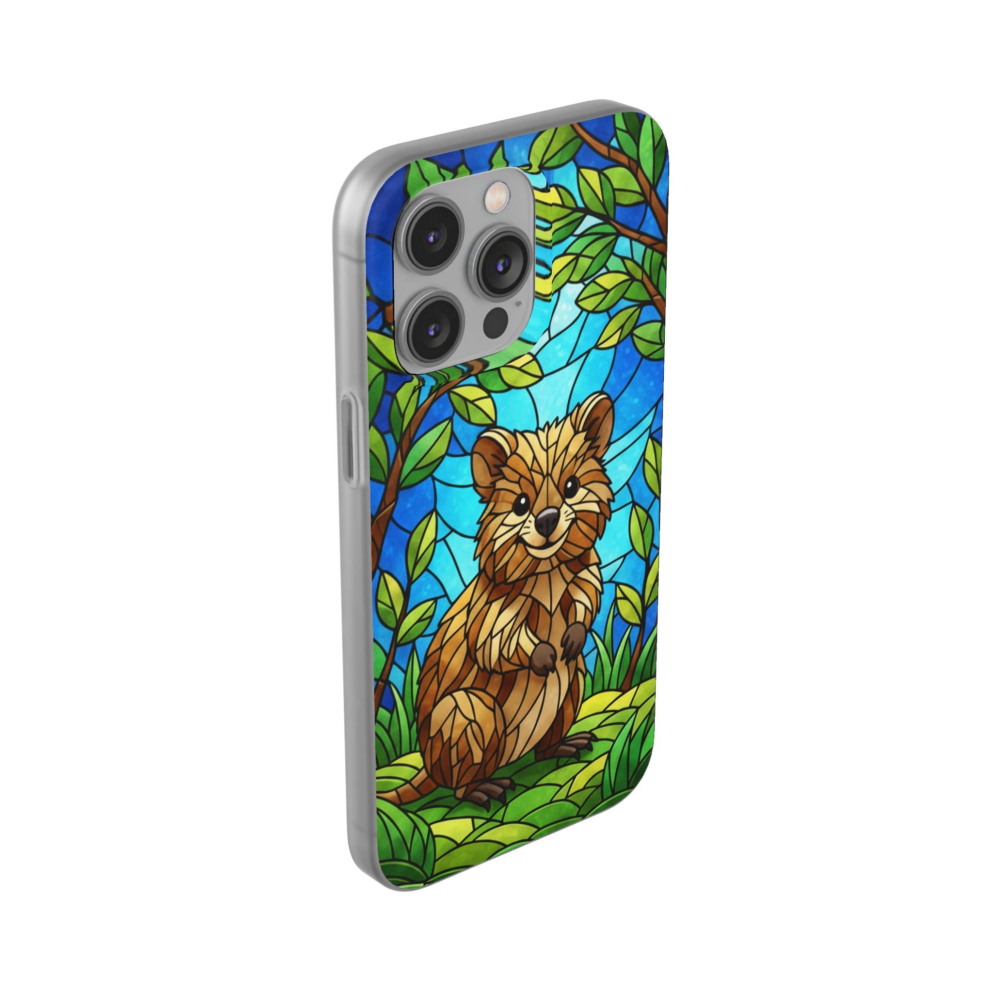 Colorful Quokka Flexi Cases - Cute Animal Phone Case, Quokka Phone Sleeve, Nature Lover Gift, Eco-Friendly Case, Unique Phone Accessory