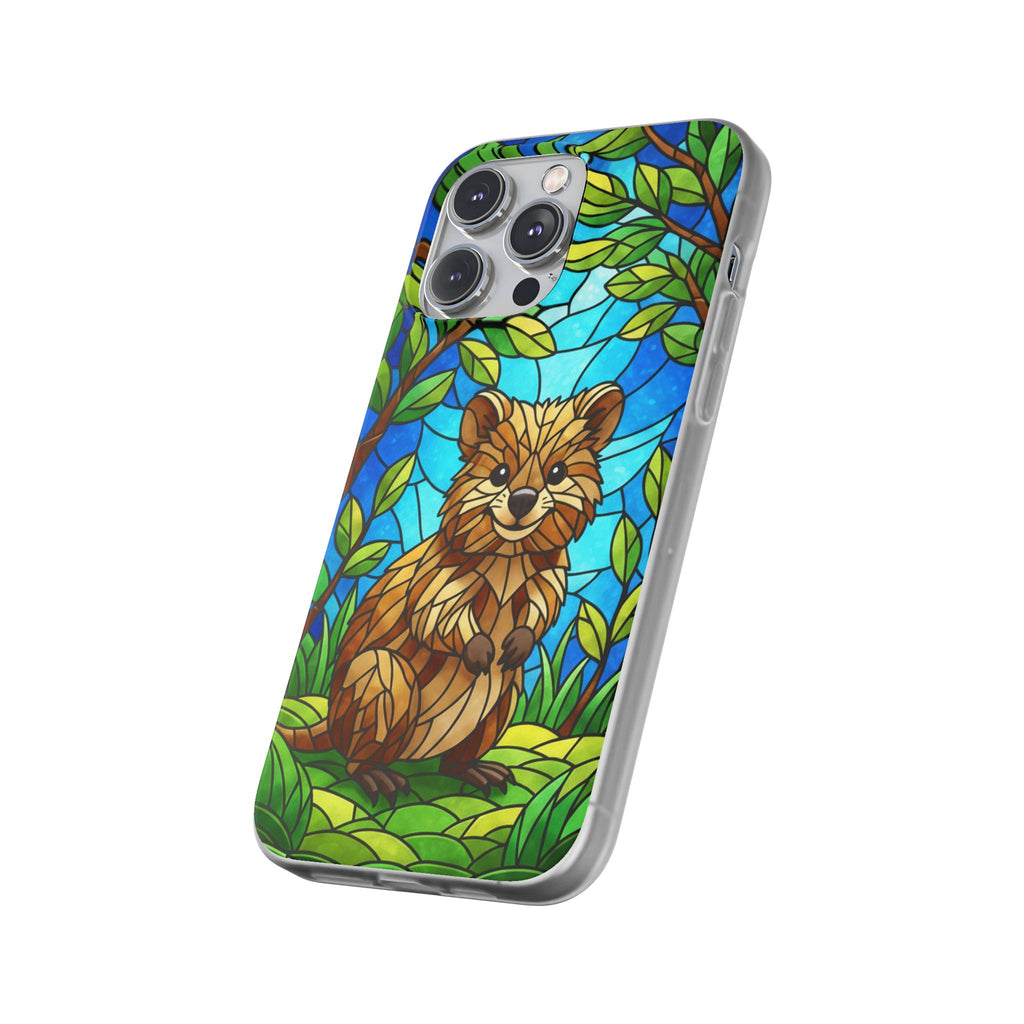 Colorful Quokka Flexi Cases - Cute Animal Phone Case, Quokka Phone Sleeve, Nature Lover Gift, Eco-Friendly Case, Unique Phone Accessory