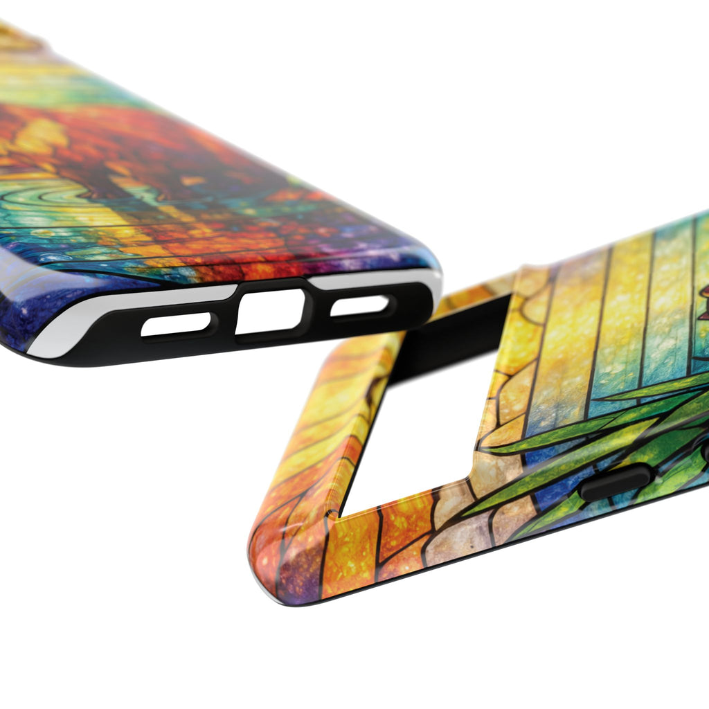 Capybara Stained Glass Galaxy Phone Case — "Tough Cases"