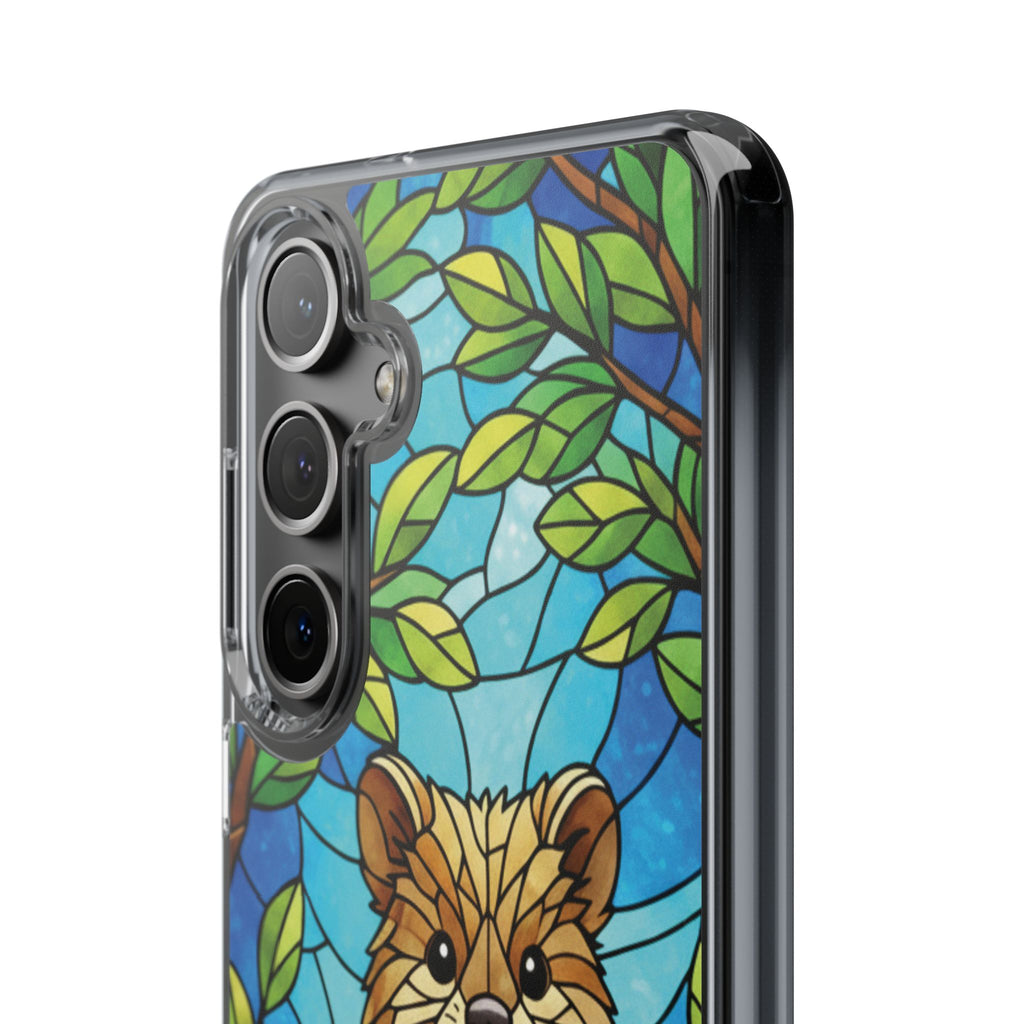 Quokka Phone Case Design Art Mobile Cover Phone Protection Device Skin Animal Print Stained Glass Art Australian Wildlife Gift Idea Phone