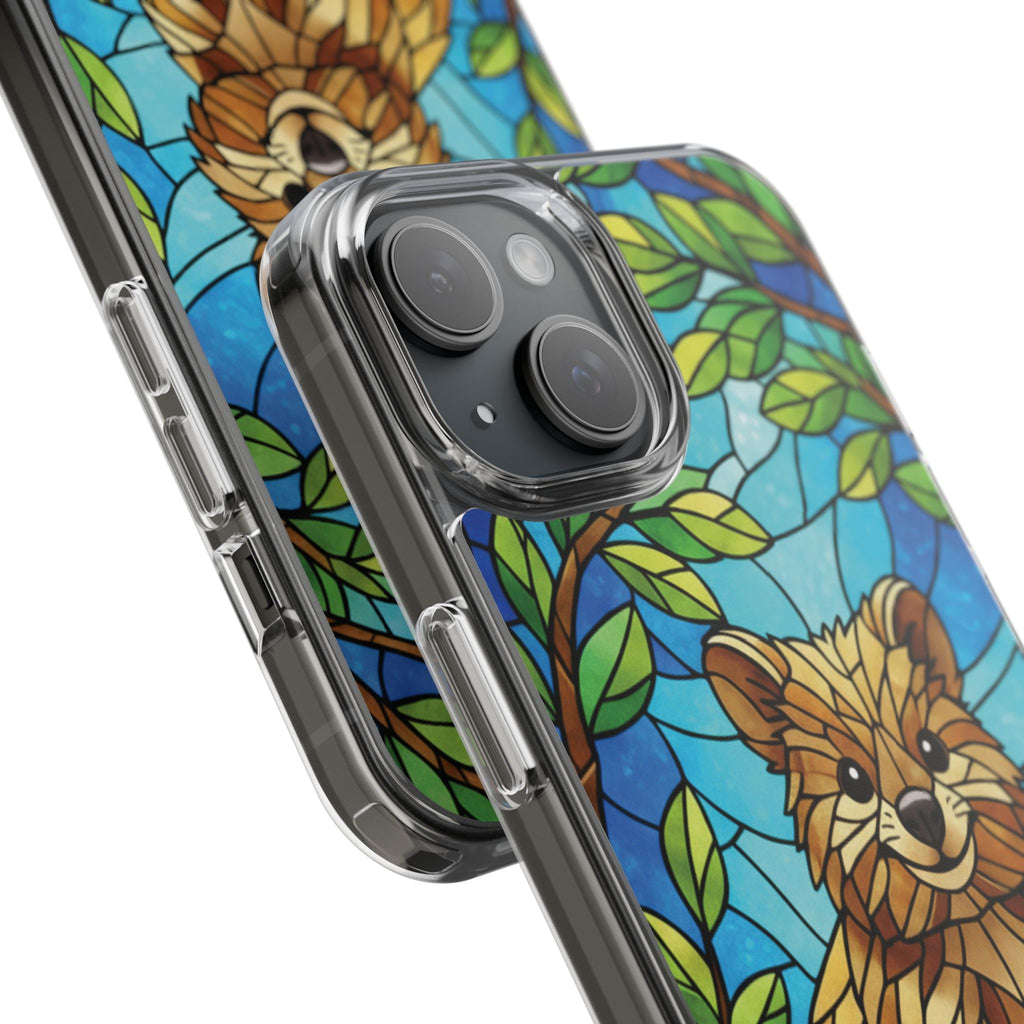 Quokka Phone Case Design Art Mobile Cover Phone Protection Device Skin Animal Print Stained Glass Art Australian Wildlife Gift Idea Phone